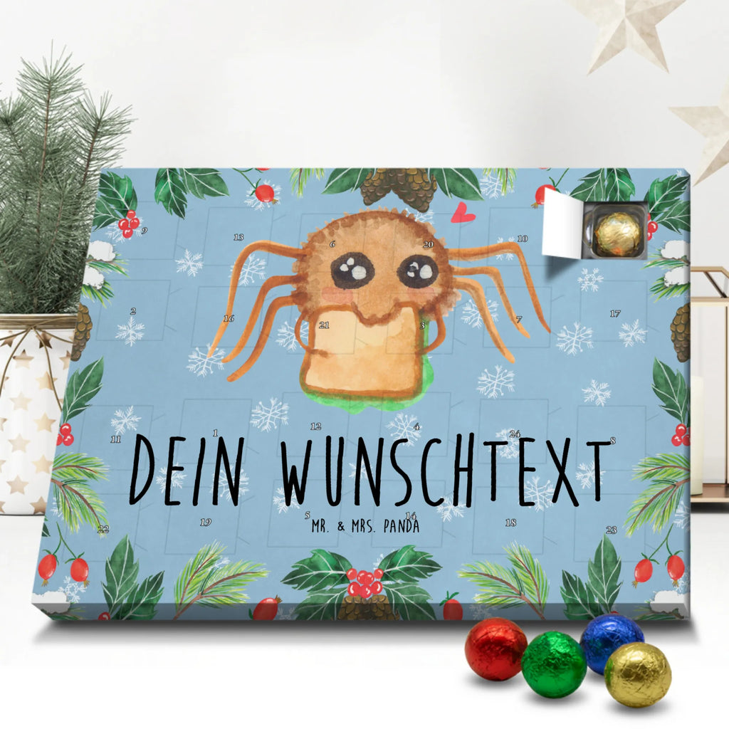 Adventskalender mit Namen Spinne Agathe Sandwich Adventskalender mit Namen, Personalisierter Adventskalender, Videos, Spinne, Merchandise, Spinne Agathe, Agathe, Hungrig, Hunger, Alles Wird gut, Lebensfreude, Glück, Verfressen, Mut