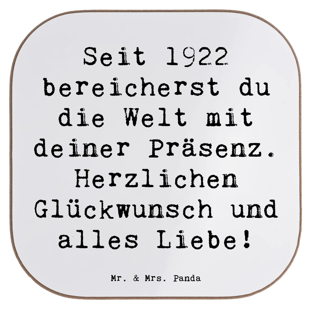 Untersetzer Spruch Seit 1922 bereicherst du die Welt mit deiner Präsenz. Herzlichen Glückwunsch und alles Liebe! Untersetzer Holz, Holzuntersetzer, Getränkeuntersetzer, Glasuntersetzer, Korkuntersetzer, Tassen Untersetzer, Bierdeckel, Untersetzer Design, Untersetzer, Untersetzer aus Holz, Untersetzer für Gläser, Untersetzer Gläser, Geburtstag, Geburtstagsgeschenk, Geschenk