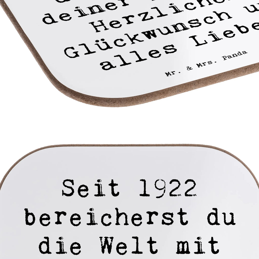 Untersetzer Spruch Seit 1922 bereicherst du die Welt mit deiner Präsenz. Herzlichen Glückwunsch und alles Liebe! Untersetzer Holz, Holzuntersetzer, Getränkeuntersetzer, Glasuntersetzer, Korkuntersetzer, Tassen Untersetzer, Bierdeckel, Untersetzer Design, Untersetzer, Untersetzer aus Holz, Untersetzer für Gläser, Untersetzer Gläser, Geburtstag, Geburtstagsgeschenk, Geschenk