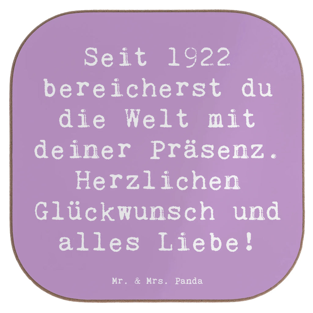 Untersetzer Spruch Seit 1922 bereicherst du die Welt mit deiner Präsenz. Herzlichen Glückwunsch und alles Liebe! Untersetzer Holz, Holzuntersetzer, Getränkeuntersetzer, Glasuntersetzer, Korkuntersetzer, Tassen Untersetzer, Bierdeckel, Untersetzer Design, Untersetzer, Untersetzer aus Holz, Untersetzer für Gläser, Untersetzer Gläser, Geburtstag, Geburtstagsgeschenk, Geschenk