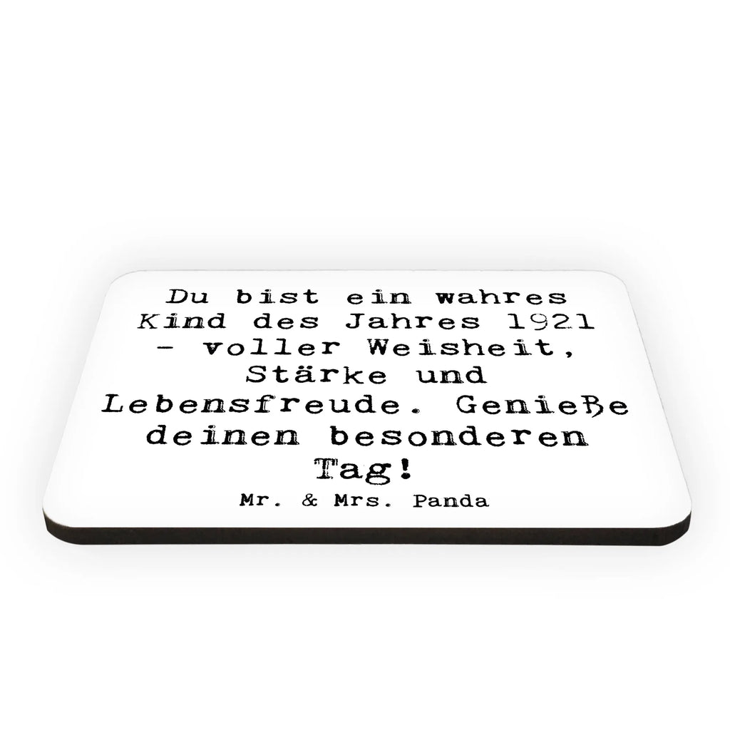 Magnet Saying Du bist ein wahres Kind des Jahres 1921 - voller Weisheit, Stärke und Lebensfreude. Genieße deinen besonderen Tag! Motivmagnete, Kühlschrank Dekoration, Kühlschrankmagnet, Notiz Magnet, Dekomagnet, Pinnwandmagnet, Whiteboard Magnet, Souvenir Magnet, Geburtstag, Geburtstagsgeschenk, Geschenk