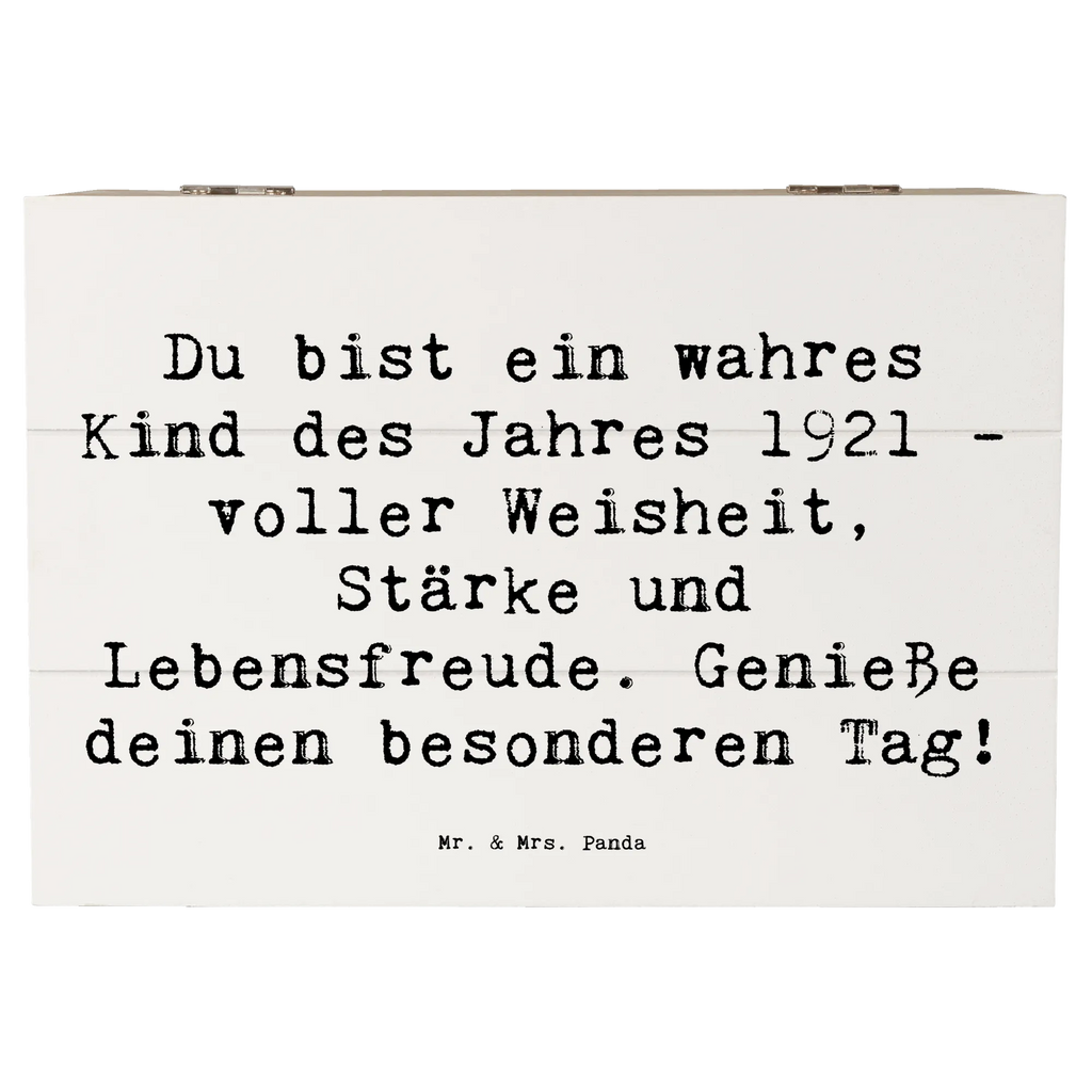 Holzkiste Spruch Du bist ein wahres Kind des Jahres 1921 - voller Weisheit, Stärke und Lebensfreude. Genieße deinen besonderen Tag! Geschenkbox, Holzkiste, Kiste, Geschenkdose, Schatzkiste, Dekokiste, Aufbewahrungsbox, Erinnerungsbox, Schatulle, XXL, Truhe, Erinnerungskiste, Geburtstag, Geburtstagsgeschenk, Geschenk