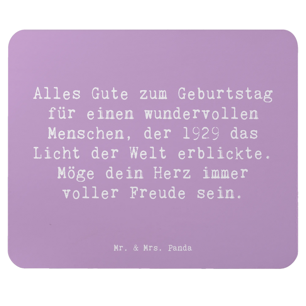 Mauspad Spruch Alles Gute zum Geburtstag für einen wundervollen Menschen, der 1929 das Licht der Welt erblickte. Möge dein Herz immer voller Freude sein. Mausmatte, Lernen, Designer Mauspad, Mausunterlage, Mauspad, Computer zubehör, Mauspad Büro, Arbeitszimmer, Bürobedarf, PC Zubehör, Home Office, Mousepad, Laptop, Schenken, Einzigartiges Mauspad, Computer, Büroausstattung, Geschenk, Geburtstag, Geburtstagsgeschenk