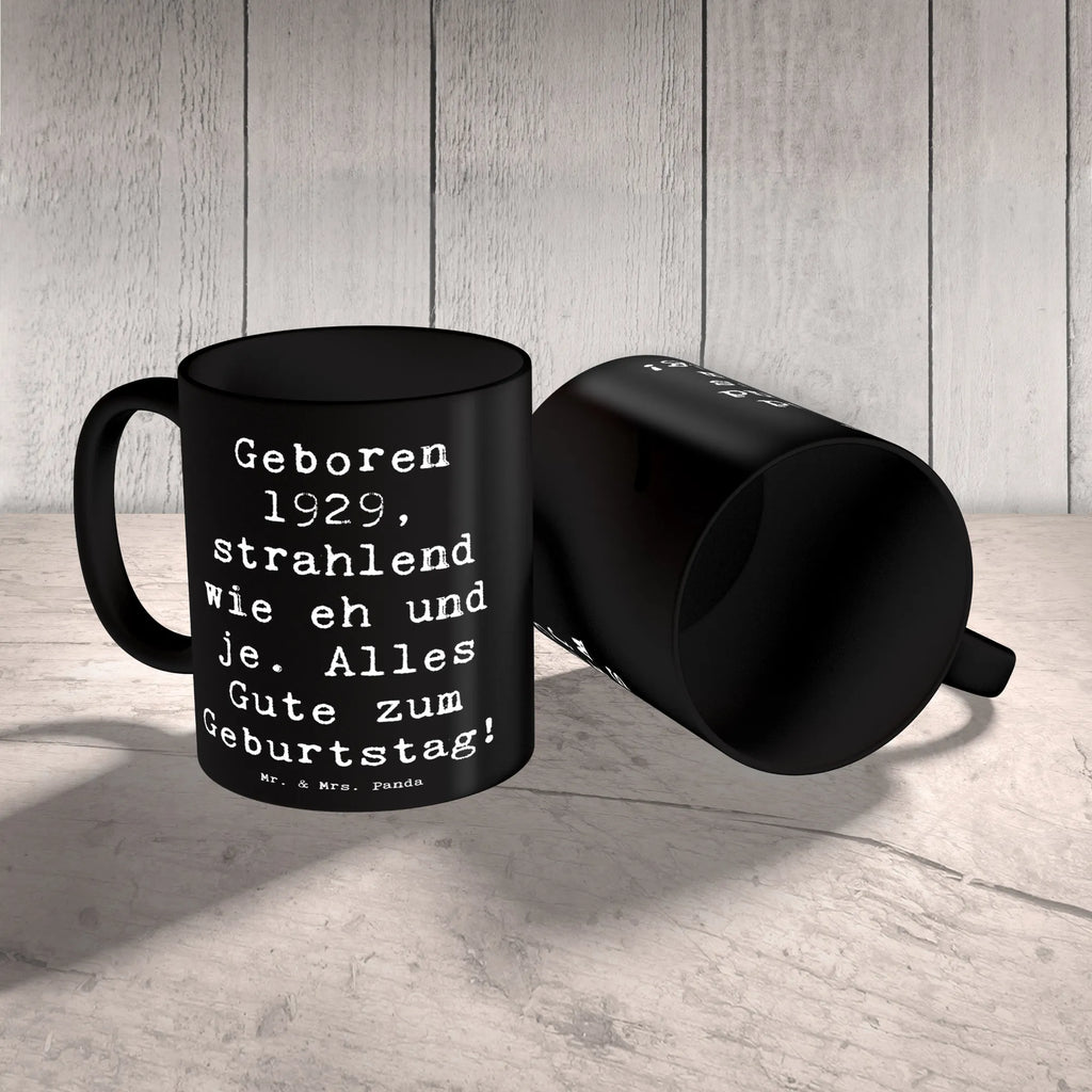 Mug Saying Geboren 1929, strahlend wie eh und je. Alles Gute zum Geburtstag! Geschenktasse, Keramiktasse, Tasse mit Zitaten, Kaffeetasse, Tasse, Porzellantasse, Teetasse, Bürotasse, Tasse mit Motiven, Geburtstag, Geburtstagsgeschenk, Geschenk