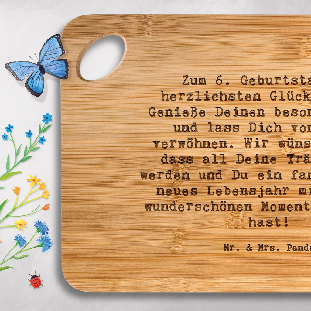 Küchenbrett Spruch 6. Geburtstag Küchenbrett, Brett, Schneidebrett, Servierbrett, Hackbrett, Holzbrett, Frühstücksbrett, Holzbrettchen, Geburtstag, Geburtstagsgeschenk, Geschenk