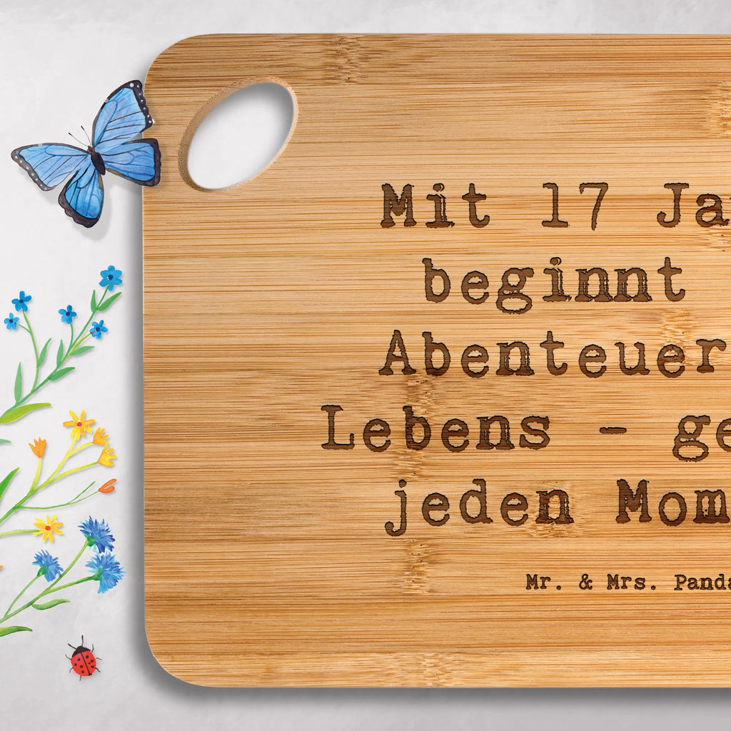 Hackbrett Spruch 17. Geburtstag Hackbrett, Küchenbrett, Brett, Holzbrett, Frühstücksbrett, Holzbrettchen, Schneidebrett, Servierbrett, Geburtstag, Geburtstagsgeschenk, Geschenk