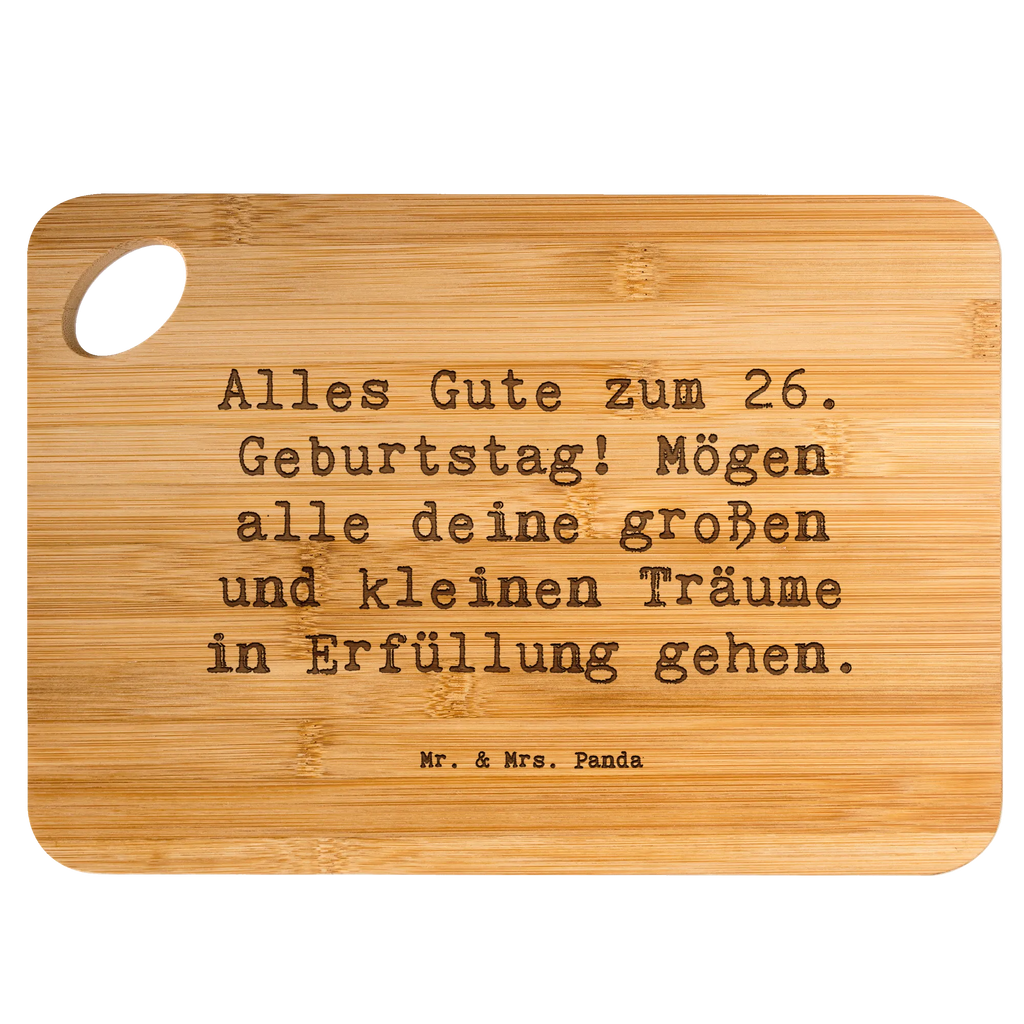 Hackbrett Spruch 26. Geburtstag Hackbrett, Holzbrettchen, Schneidebrett, Brett, Holzbrett, Servierbrett, Küchenbrett, Frühstücksbrett, Geburtstag, Geburtstagsgeschenk, Geschenk