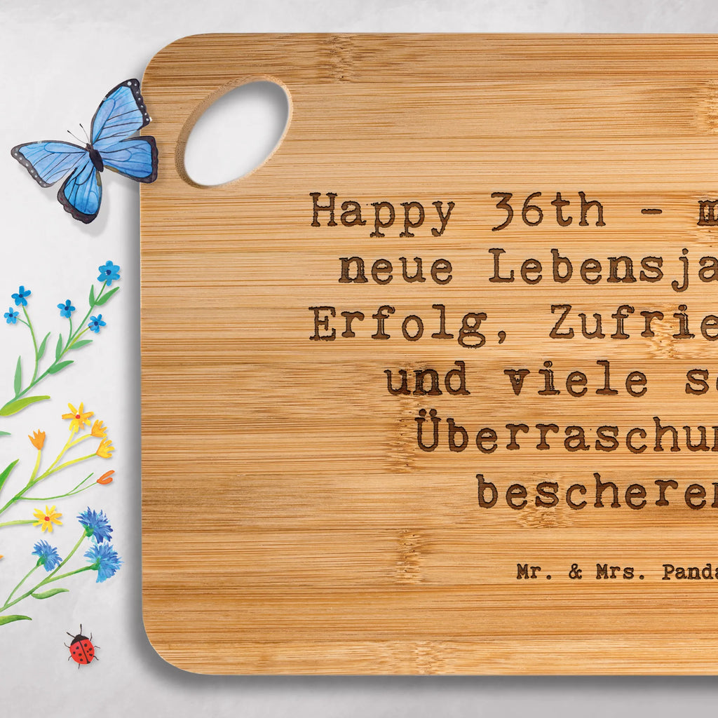 Holzbrett Spruch 36. Geburtstag Segen Holzbrett, Küchenbrett, Schneidebrett, Hackbrett, Frühstücksbrett, Holzbrettchen, Brett, Servierbrett, Geburtstag, Geburtstagsgeschenk, Geschenk