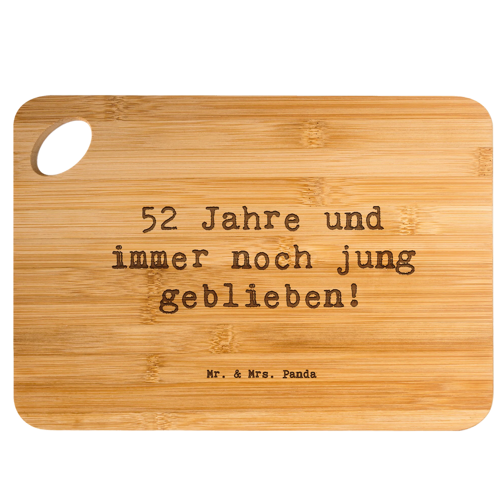 Servierbrett Spruch 52. Geburtstag Jung geblieben Servierbrett, Küchenbrett, Brett, Schneidebrett, Frühstücksbrett, Hackbrett, Holzbrett, Holzbrettchen, Geburtstag, Geburtstagsgeschenk, Geschenk