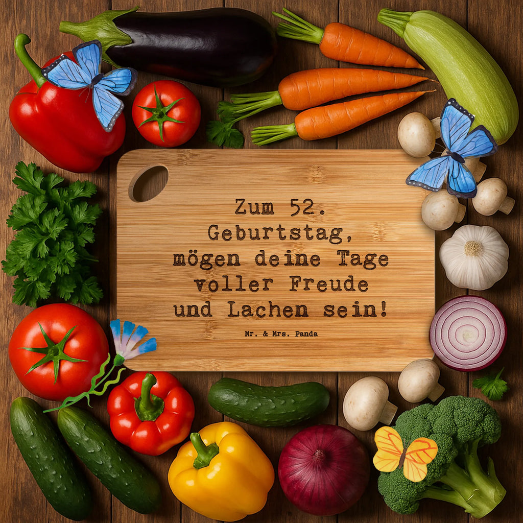 Holzbrett Spruch 52. Geburtstag Freude Holzbrett, Hackbrett, Küchenbrett, Frühstücksbrett, Servierbrett, Schneidebrett, Brett, Holzbrettchen, Geburtstag, Geburtstagsgeschenk, Geschenk