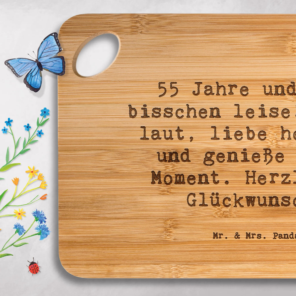 Schneidebrett Spruch 55. Geburtstag Schneidebrett, Hackbrett, Servierbrett, Küchenbrett, Holzbrettchen, Frühstücksbrett, Holzbrett, Brett, Geburtstag, Geburtstagsgeschenk, Geschenk