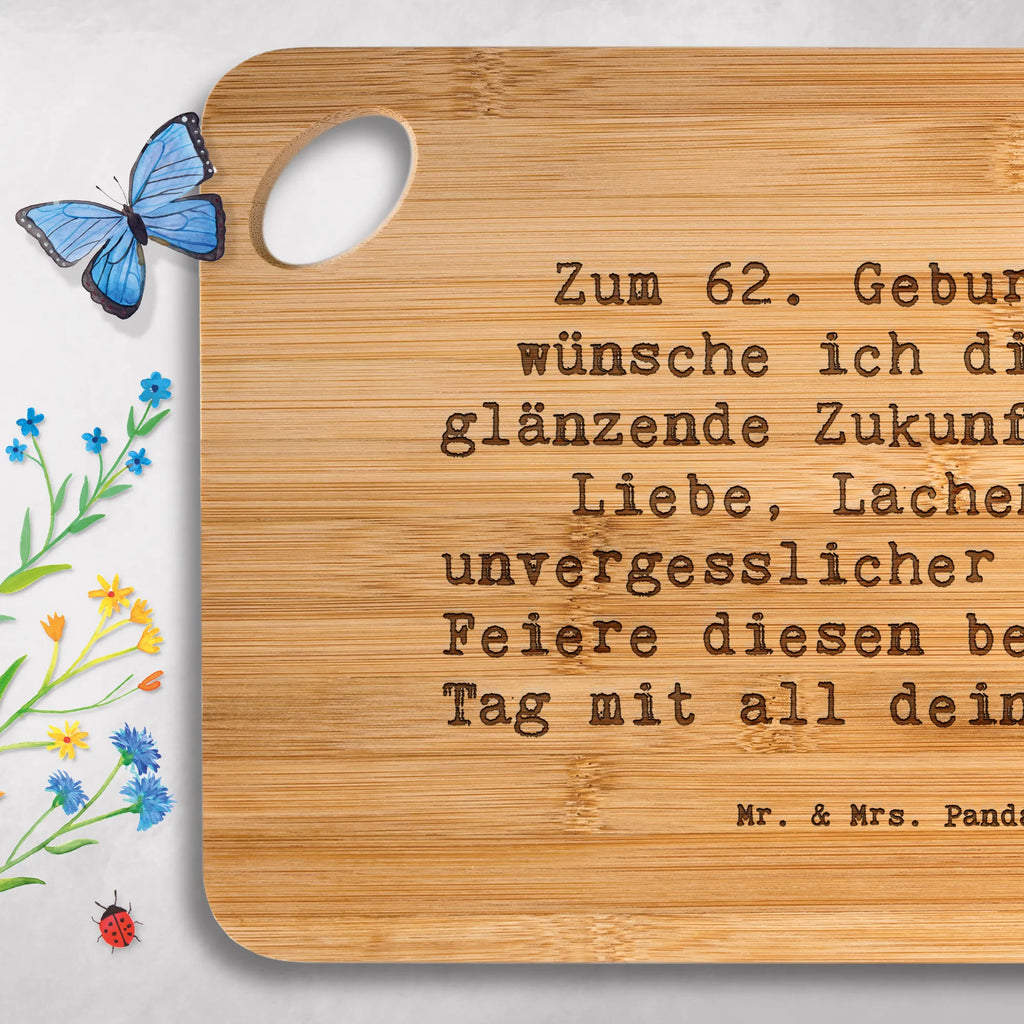 Holzbrettchen Spruch 62. Geburtstag Glänzende Zukunft Holzbrettchen, Küchenbrett, Holzbrett, Servierbrett, Schneidebrett, Hackbrett, Brett, Frühstücksbrett, Geburtstag, Geburtstagsgeschenk, Geschenk