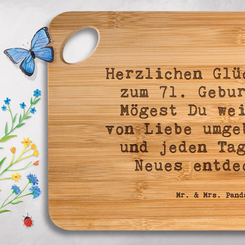 Schneidebrett Spruch 71. Geburtstag Freude Schneidebrett, Servierbrett, Holzbrettchen, Küchenbrett, Hackbrett, Brett, Holzbrett, Frühstücksbrett, Geburtstag, Geburtstagsgeschenk, Geschenk