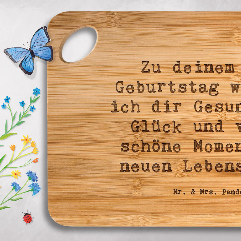 Śniadaniowa deska Przysłowie Alles Gute zum 71. Geburtstag! Möge dieses neue Lebensjahr Dir Gesundheit, Freude und erfüllende Augenblicke bescheren. Urodziny, prezent urodzinowy, prezent