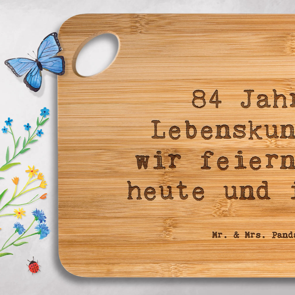 Bamboo chopping board Saying 84 Jahre Lebenskunst - wir feiern dich heute und immer! wood, cutting block, solid, bamboo, breakfast board, kitchen, slices, kitchen board, engraving, dulcimer, robust, carving board, nature, cutting board, board, breakfast, Birthday, celebration, party, birthday party, friends, family, birthday wish, birthday present, birthday cards, 18th birthday, 30th birthday, 40th, 50th, 60th, 70th, 80th, 90th, 90th., gift ideas, gifts for girlfriend, boyfriend, mom, dad, brother, sister, congratulations, funny, sayings, 1 year, money gifts, guest gifts, gifts online, gift basket, special gifts, unusual gifts, extraordinary gifts, gift package, original gifts, gift items, special birthday gifts
