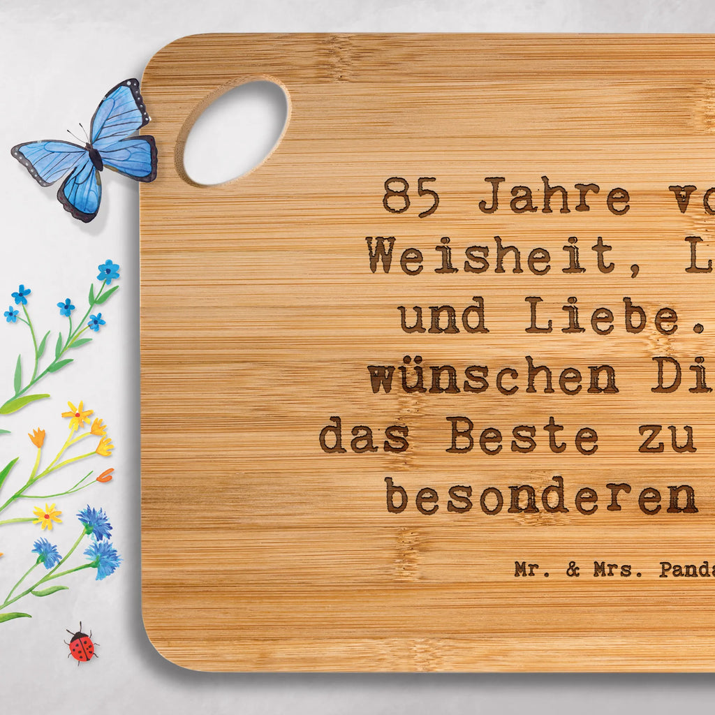Frühstücksbrett Spruch 85. Geburtstag Frühstücksbrett, Holzbrettchen, Hackbrett, Servierbrett, Brett, Holzbrett, Küchenbrett, Schneidebrett, Geburtstag, Geburtstagsgeschenk, Geschenk