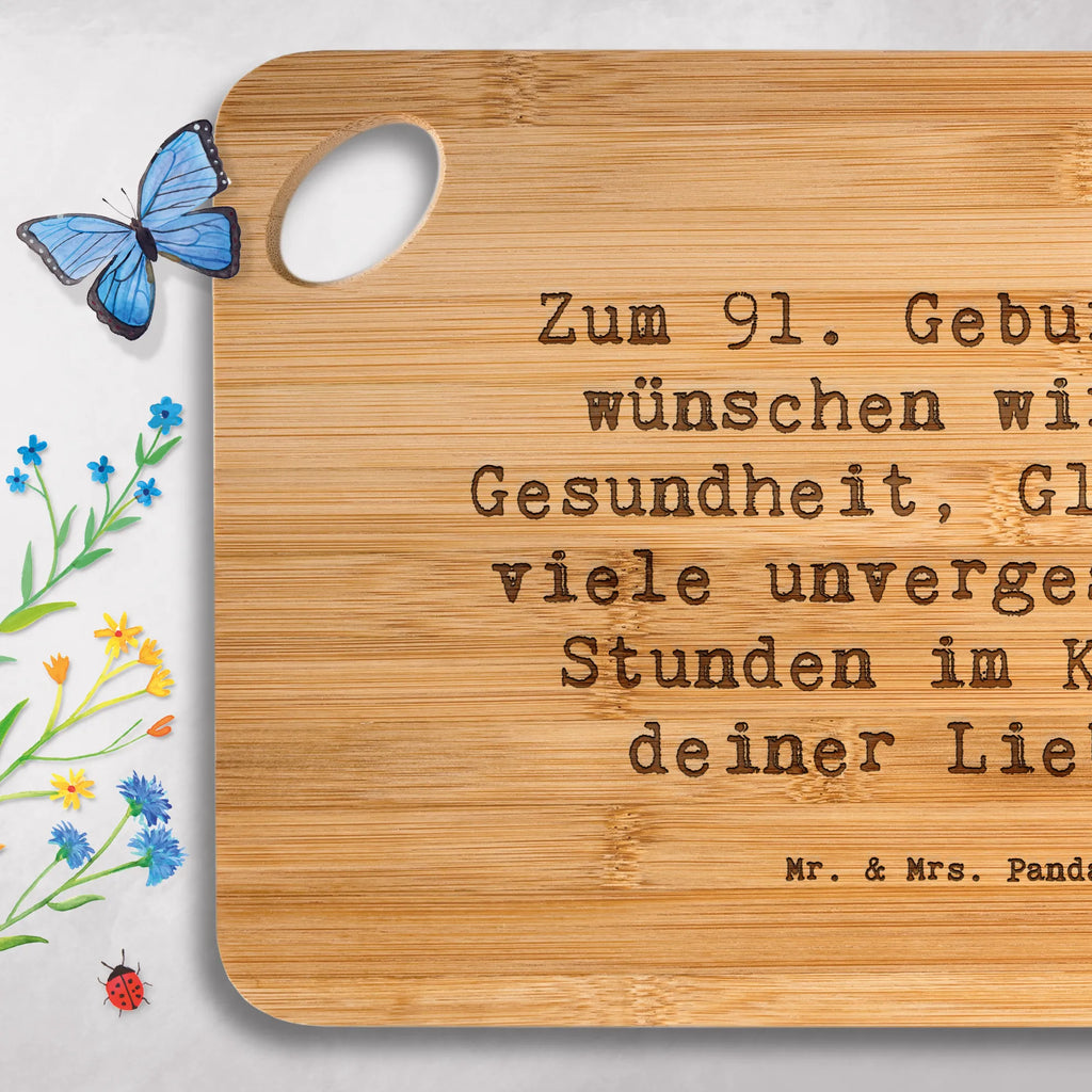 Servierbrett Spruch 91. Geburtstag Wünsche Servierbrett, Hackbrett, Holzbrett, Küchenbrett, Schneidebrett, Frühstücksbrett, Brett, Holzbrettchen, Geburtstag, Geburtstagsgeschenk, Geschenk