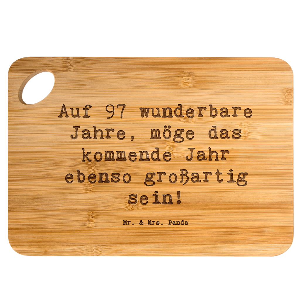 Hackbrett Spruch 97. Geburtstag Hackbrett, Servierbrett, Küchenbrett, Brett, Schneidebrett, Holzbrett, Holzbrettchen, Frühstücksbrett, Geburtstag, Geburtstagsgeschenk, Geschenk