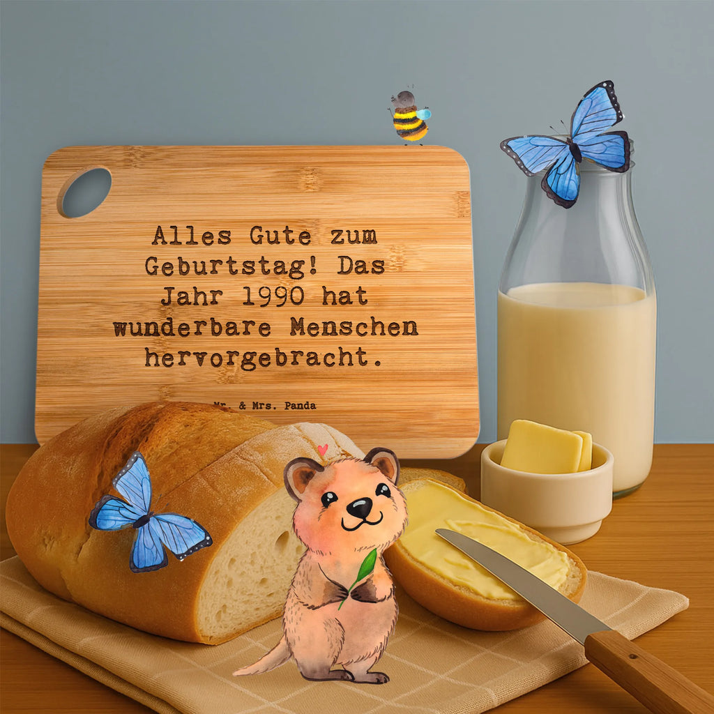 Bambus - deska do krojenia Przysłowie Alles Gute zum Geburtstag! Das Jahr 1990 hat wunderbare Menschen hervorgebracht. Urodziny, prezent urodzinowy, prezent
