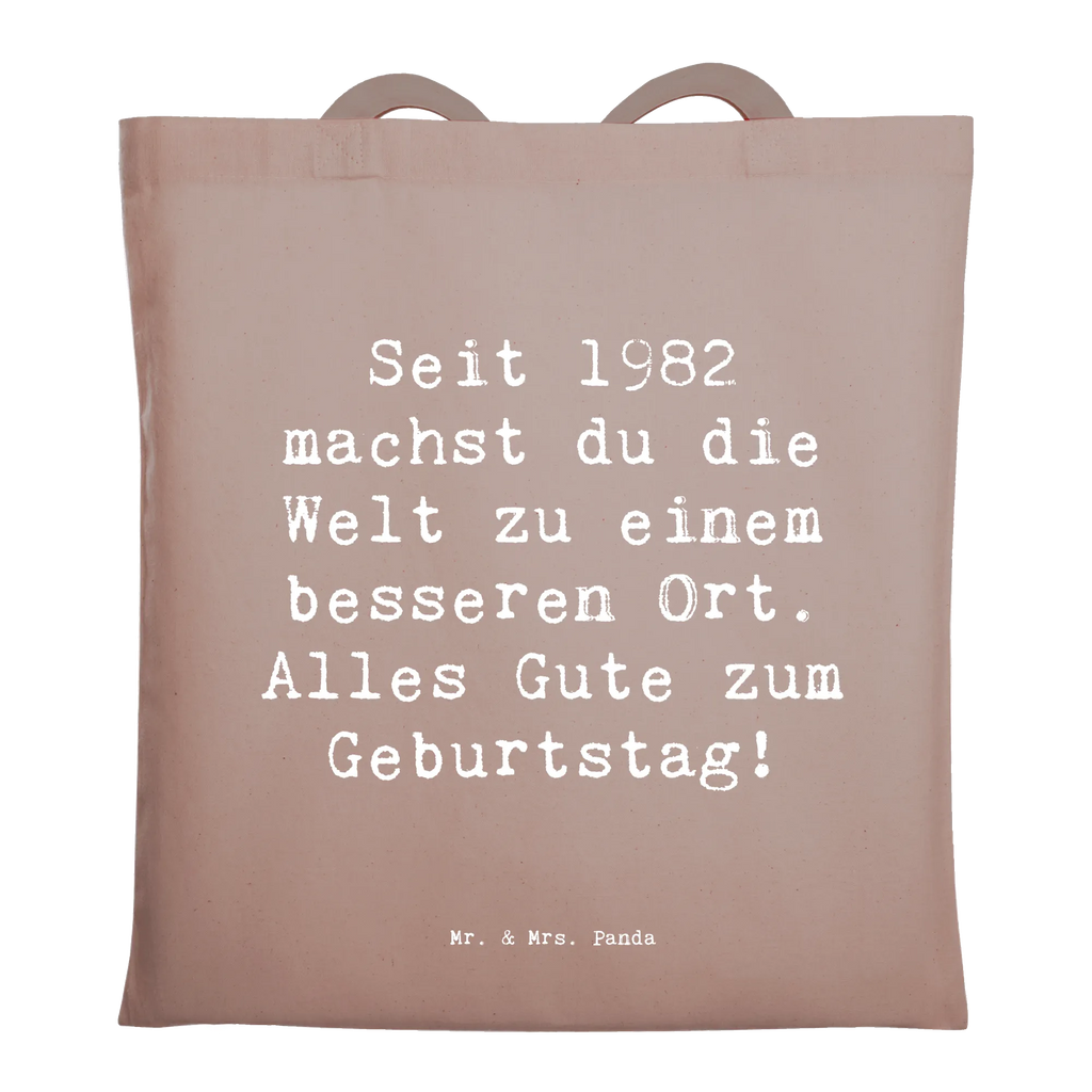 Tragetasche Spruch 1982 Geburtstag Umhängetasche, Tragetasche, Badetasche, Shopper, Stoffbeutel, Jutetasche, Schultertasche, Einkaufstüte, Laptoptasche, Stofftasche, Strandtasche, Einkaufstasche, Beuteltasche, Jutebeutel, Beutel, Tasche, Geburtstag, Geburtstagsgeschenk, Geschenk