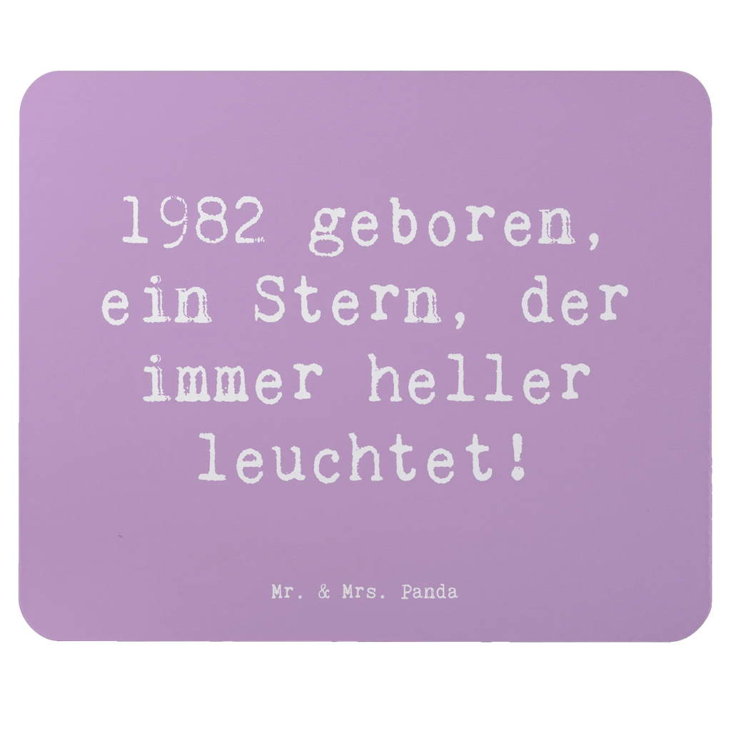 Mouse mat Saying 1982 geboren, ein Stern, der immer heller leuchtet! Mauspad Büro, PC Zubehör, Mausunterlage, Mauspad, Computer zubehör, Designer Mauspad, Mousepad, Arbeitszimmer, Einzigartiges Mauspad, Büroausstattung, Geburtstag, Geburtstagsgeschenk, Geschenk