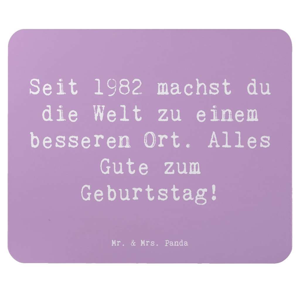 Mauspad Spruch 1982 Geburtstag Mausunterlage, Computer zubehör, Einzigartiges Mauspad, Mauspad, Mousepad, Arbeitszimmer, PC Zubehör, Designer Mauspad, Mauspad Büro, Büroausstattung, Geburtstag, Geburtstagsgeschenk, Geschenk