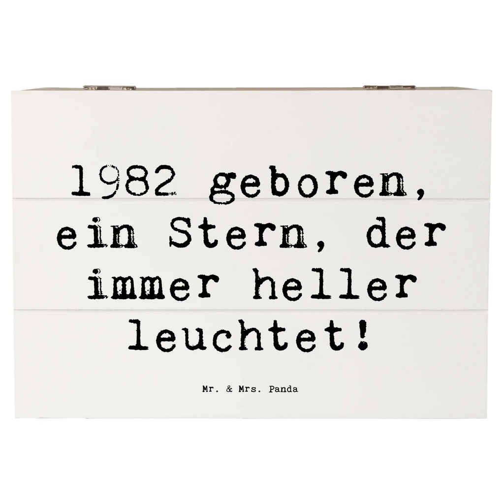 Holzkiste Spruch 1982 Geburtstag Stern Dekokiste, Erinnerungskiste, Schatzkiste, XXL, Truhe, Schatulle, Holzkiste, Kiste, Geschenkdose, Geschenkbox, Erinnerungsbox, Aufbewahrungsbox, Geburtstag, Geburtstagsgeschenk, Geschenk