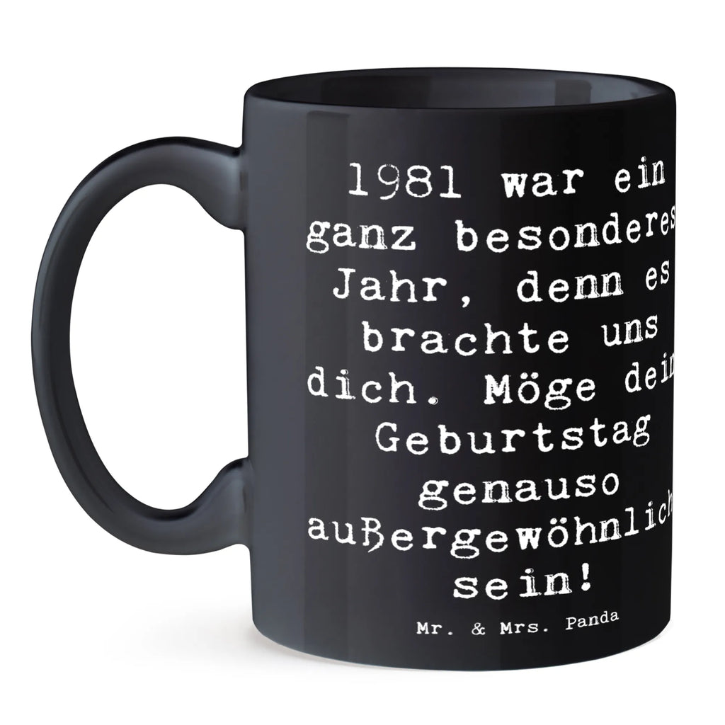 Tasse Spruch 1981 Geburtstag Wunder Tasse mit Zitaten, Keramiktasse, Kaffeetasse, Porzellantasse, Tasse mit Motiven, Geschenktasse, Teetasse, Bürotasse, Tasse, Geburtstag, Geburtstagsgeschenk, Geschenk