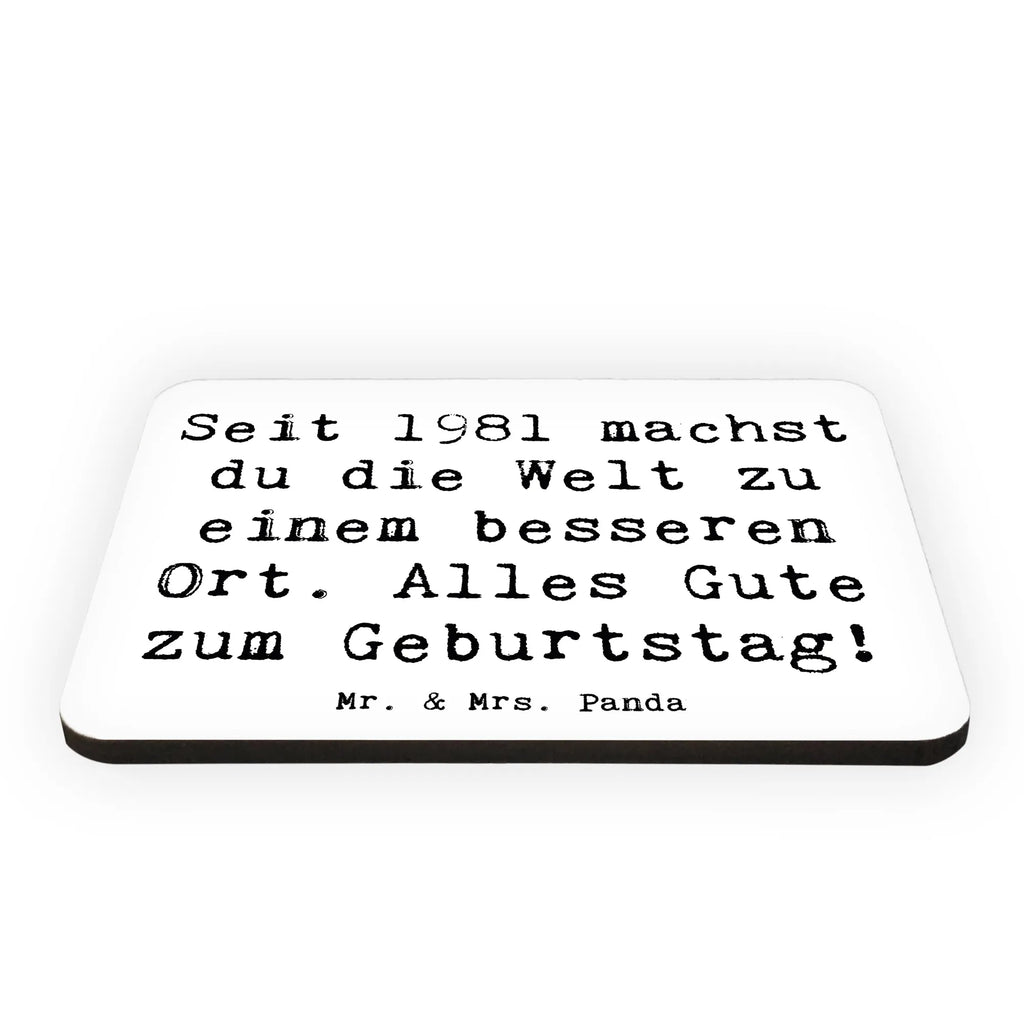 Magnet Spruch 1981 Geburtstag Kühlschrank Dekoration, Kühlschrankmagnet, Dekomagnet, Notiz Magnet, Whiteboard Magnet, Pinnwandmagnet, Motivmagnete, Souvenir Magnet, Geburtstag, Geburtstagsgeschenk, Geschenk