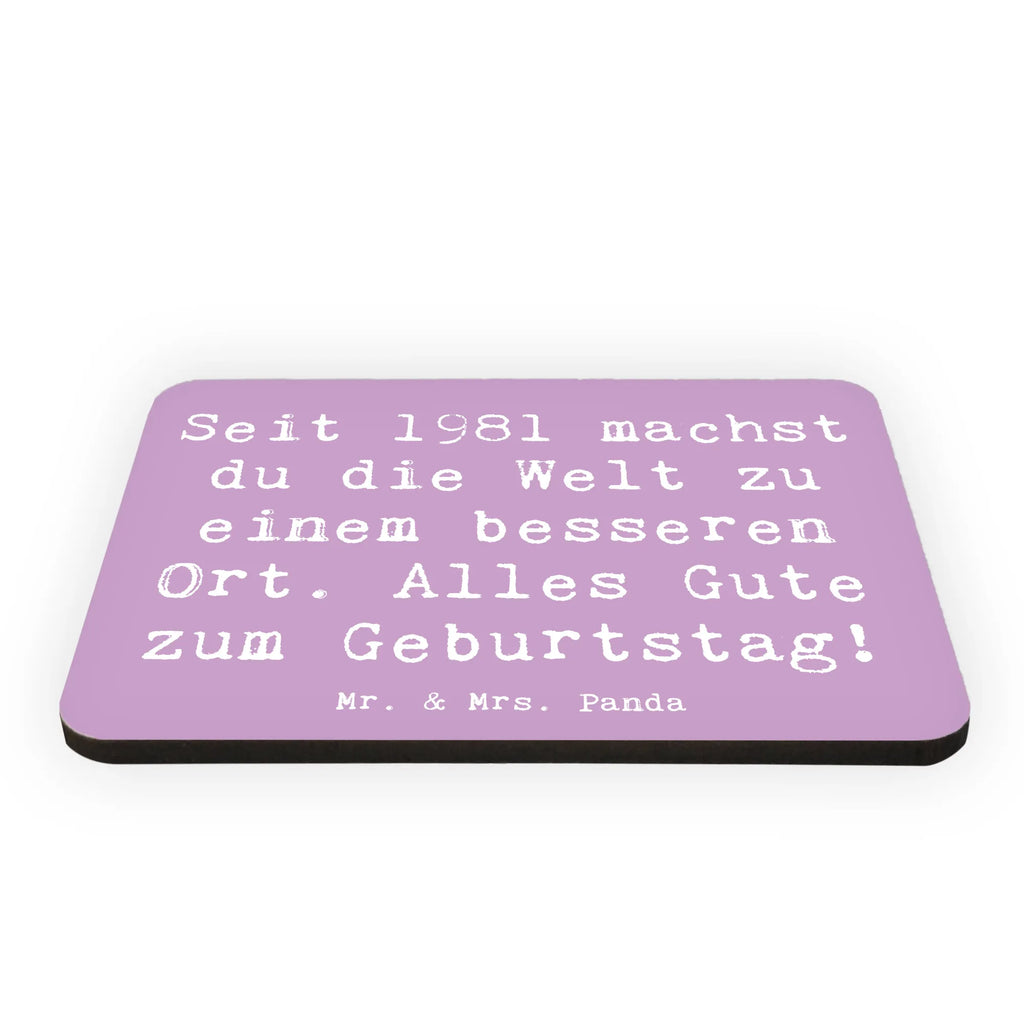 Magnet Spruch 1981 Geburtstag Kühlschrank Dekoration, Kühlschrankmagnet, Dekomagnet, Notiz Magnet, Whiteboard Magnet, Pinnwandmagnet, Motivmagnete, Souvenir Magnet, Geburtstag, Geburtstagsgeschenk, Geschenk
