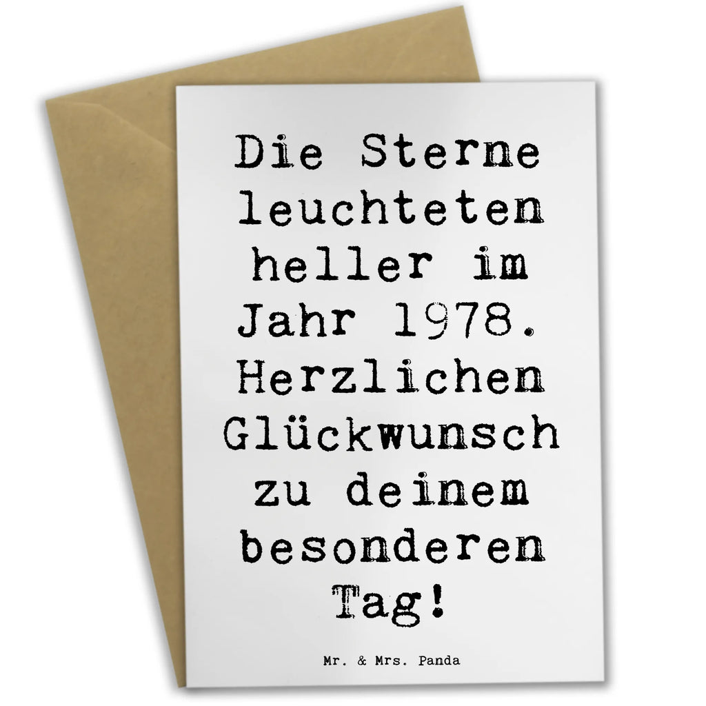 Grußkarte Spruch 1978 Geburtstag Geburtstagskarte, Glückwunschkarte, Hochzeitskarte, Ansichtskarten, Einladungskarte, Karte, Grußkarte, Klappkarte, Geburtstag, Geburtstagsgeschenk, Geschenk