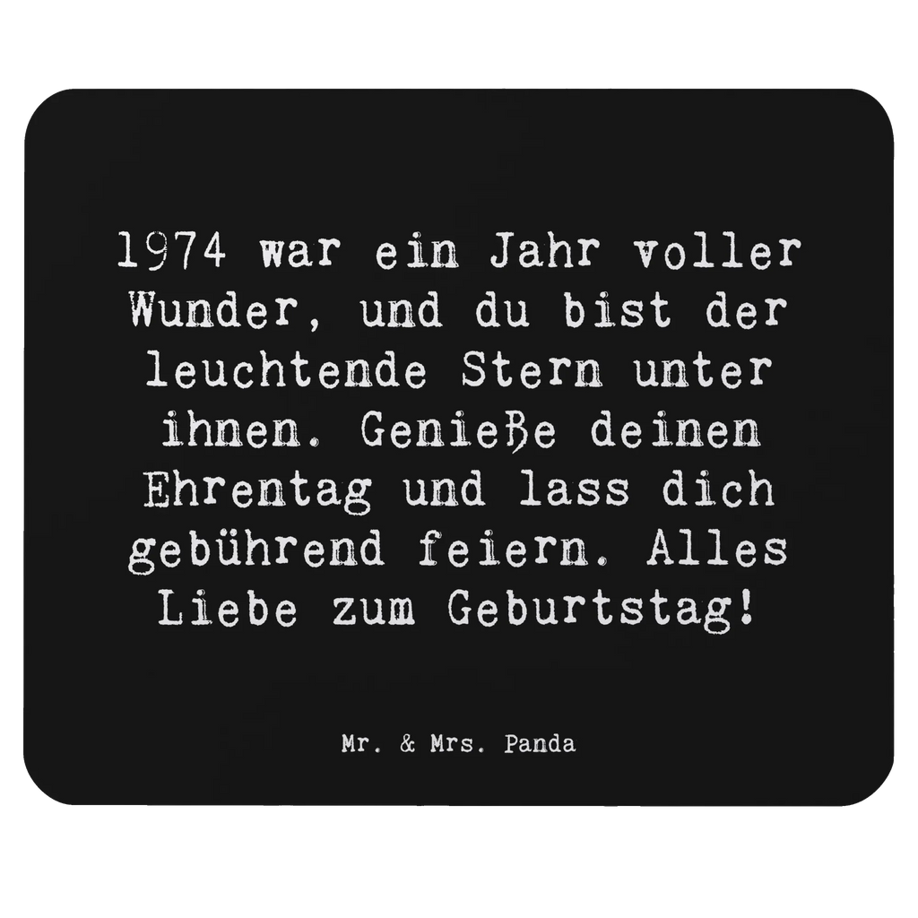Mouse mat Saying 1974 war ein Jahr voller Wunder, und du bist der leuchtende Stern unter ihnen. Genieße deinen Ehrentag und lass dich gebührend feiern. Alles Liebe zum Geburtstag! Einzigartiges Mauspad, Mauspad, Mauspad Büro, Mousepad, Mausunterlage, Arbeitszimmer, Computer zubehör, Designer Mauspad, Büroausstattung, PC Zubehör, Geburtstag, Geburtstagsgeschenk, Geschenk