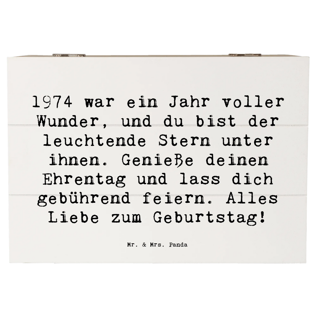 Holzkiste Spruch 1974 Geburtstag Stern Erinnerungsbox, Kiste, Schatulle, XXL, Truhe, Geschenkbox, Erinnerungskiste, Aufbewahrungsbox, Dekokiste, Holzkiste, Schatzkiste, Geschenkdose, Geburtstag, Geburtstagsgeschenk, Geschenk