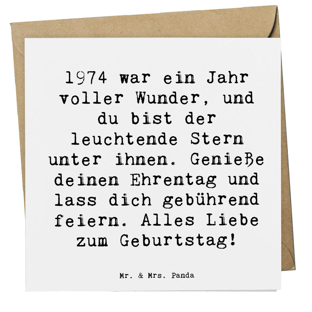 Deluxe Card Saying 1974 war ein Jahr voller Wunder, und du bist der leuchtende Stern unter ihnen. Genieße deinen Ehrentag und lass dich gebührend feiern. Alles Liebe zum Geburtstag! Grußkarte, Glückwunschkarte, Karte, Geburtstagskarte, Hochwertige Klappkarte, Klappkarte, Hochzeitskarte, Einladungskarte, Hochwertige Grußkarte, Geburtstag, Geburtstagsgeschenk, Geschenk