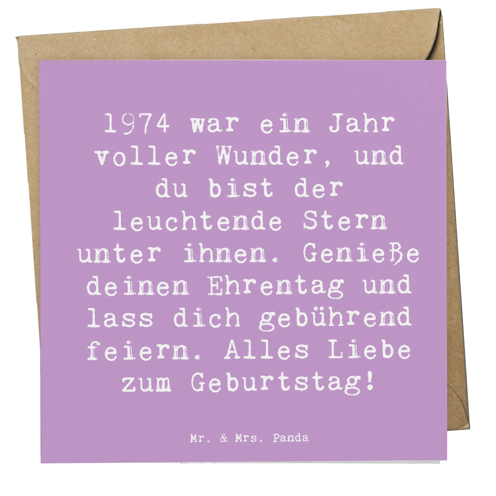 Deluxe Card Saying 1974 war ein Jahr voller Wunder, und du bist der leuchtende Stern unter ihnen. Genieße deinen Ehrentag und lass dich gebührend feiern. Alles Liebe zum Geburtstag! Grußkarte, Glückwunschkarte, Karte, Geburtstagskarte, Hochwertige Klappkarte, Klappkarte, Hochzeitskarte, Einladungskarte, Hochwertige Grußkarte, Geburtstag, Geburtstagsgeschenk, Geschenk