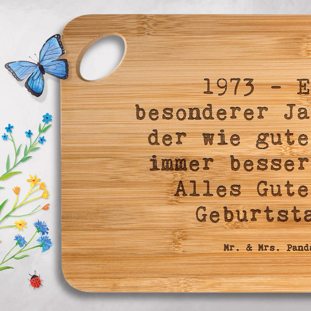 Bamboo chopping board Saying 1973 - Ein besonderer Jahrgang, der wie guter Wein immer besser wird. Alles Gute zum Geburtstag! carving board, nature, cutting board, cutting block, kitchen, slices, engraving, breakfast, dulcimer, wood, board, robust, bamboo, breakfast board, solid, kitchen board, Birthday, celebration, party, birthday party, friends, family, birthday wish, birthday present, birthday cards, 18th birthday, 30th birthday, 40th, 50th, 60th, 70th, 80th, 90th, 90th., gift ideas, gifts for girlfriend, boyfriend, mom, dad, brother, sister, congratulations, funny, sayings, 1 year, money gifts, guest gifts, gifts online, gift basket, special gifts, unusual gifts, extraordinary gifts, gift package, original gifts, gift items, special birthday gifts