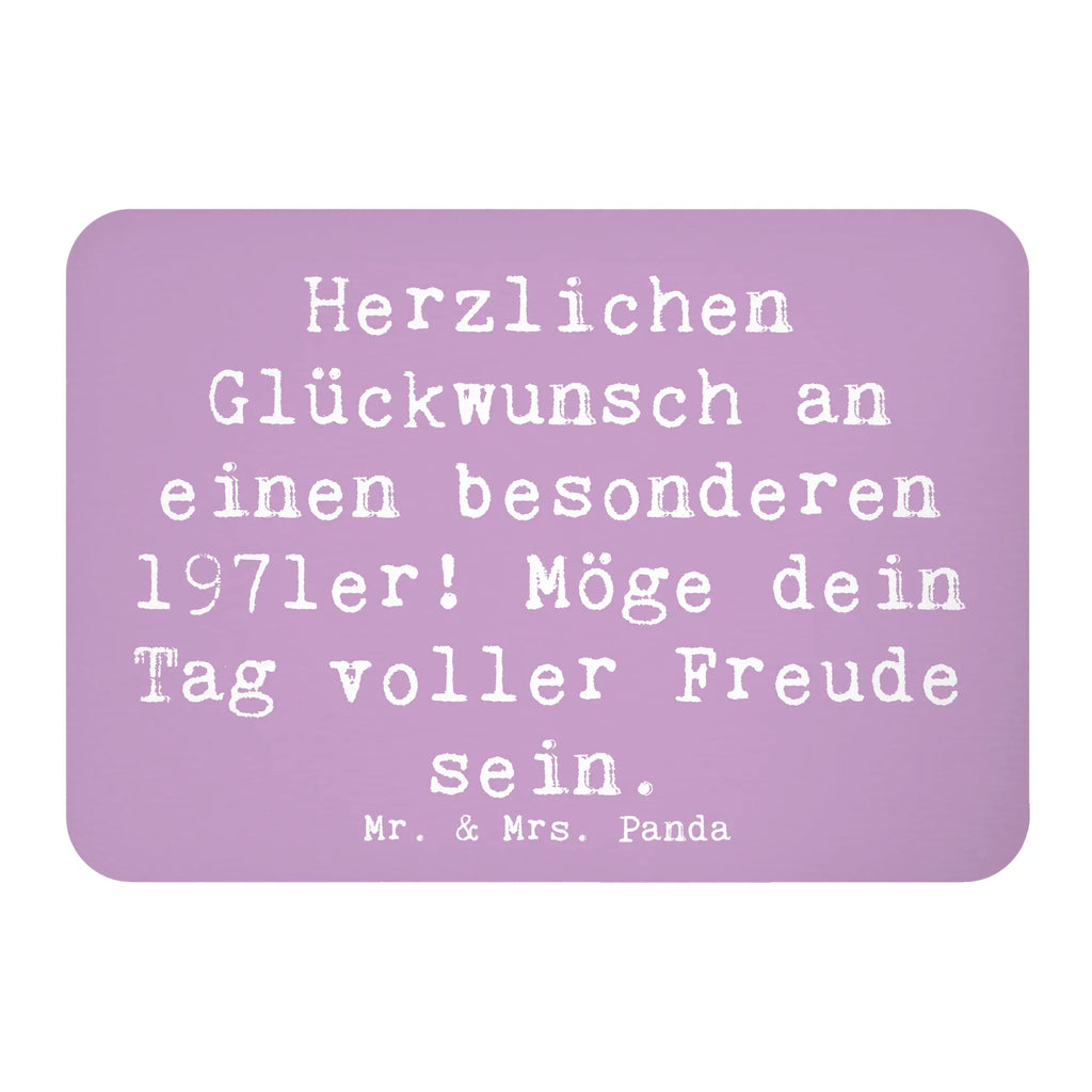 Magnet Saying Herzlichen Glückwunsch an einen besonderen 1971er! Möge dein Tag voller Freude sein. Pinnwandmagnet, Whiteboard Magnet, Kühlschrankmagnet, Motivmagnete, Notiz Magnet, Dekomagnet, Souvenir Magnet, Kühlschrank Dekoration, Geburtstag, Geburtstagsgeschenk, Geschenk