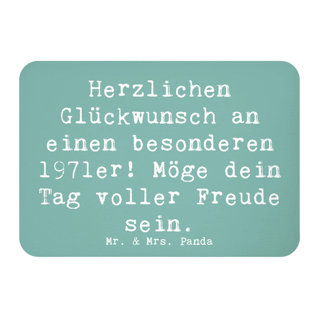 Magnet Saying Herzlichen Glückwunsch an einen besonderen 1971er! Möge dein Tag voller Freude sein. Pinnwandmagnet, Whiteboard Magnet, Kühlschrankmagnet, Motivmagnete, Notiz Magnet, Dekomagnet, Souvenir Magnet, Kühlschrank Dekoration, Geburtstag, Geburtstagsgeschenk, Geschenk