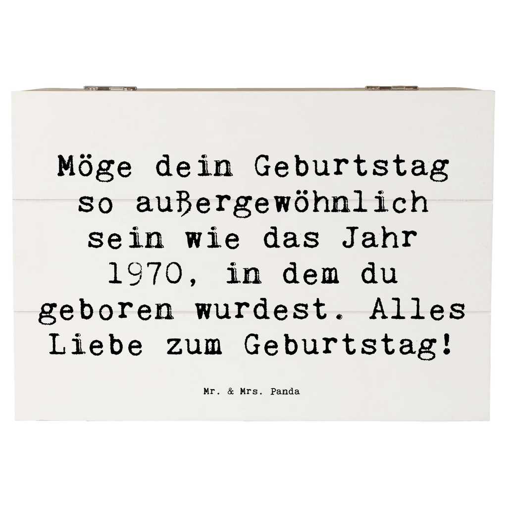 Holzkiste Spruch 1970 Geburtstag Erinnerungsbox, Erinnerungskiste, Truhe, Dekokiste, XXL, Kiste, Schatulle, Aufbewahrungsbox, Geschenkdose, Schatzkiste, Geschenkbox, Holzkiste, Geburtstag, Geburtstagsgeschenk, Geschenk
