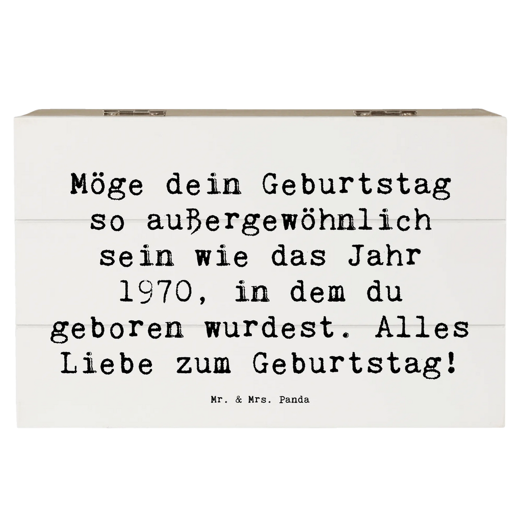 Holzkiste Spruch 1970 Geburtstag Erinnerungsbox, Erinnerungskiste, Truhe, Dekokiste, XXL, Kiste, Schatulle, Aufbewahrungsbox, Geschenkdose, Schatzkiste, Geschenkbox, Holzkiste, Geburtstag, Geburtstagsgeschenk, Geschenk