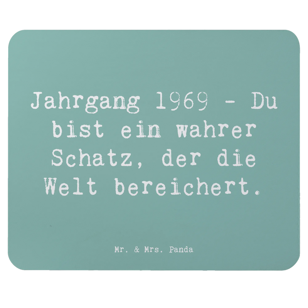 Mouse mat Saying Jahrgang 1969 - Du bist ein wahrer Schatz, der die Welt bereichert. Computer zubehör, Mauspad Büro, Arbeitszimmer, Büroausstattung, Einzigartiges Mauspad, Mauspad, Mousepad, PC Zubehör, Mausunterlage, Designer Mauspad, Geburtstag, Geburtstagsgeschenk, Geschenk