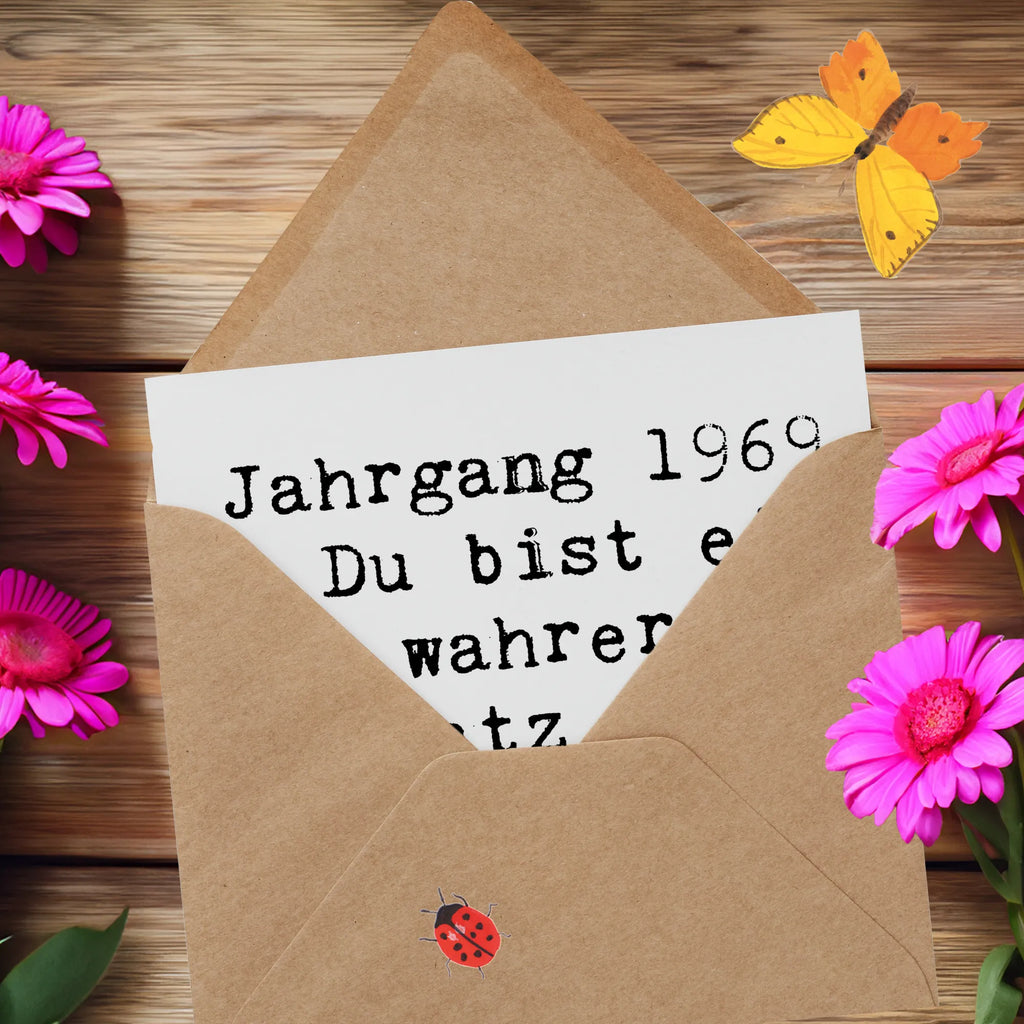 Deluxe Karte Spruch 1969 Geburtstag Schatz Hochwertige Klappkarte, Klappkarte, Hochzeitskarte, Geburtstagskarte, Hochwertige Grußkarte, Glückwunschkarte, Karte, Grußkarte, Einladungskarte, Geburtstag, Geburtstagsgeschenk, Geschenk