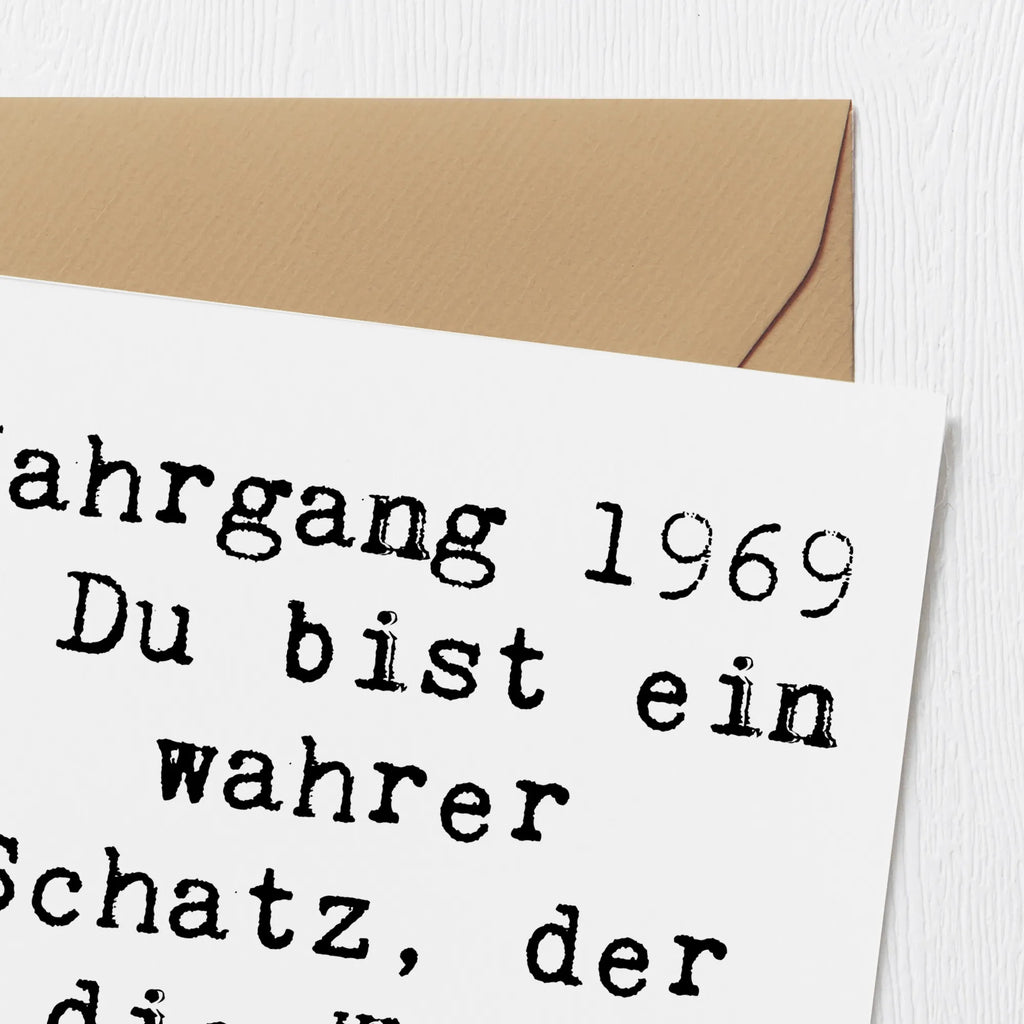 Deluxe Karte Spruch 1969 Geburtstag Schatz Hochwertige Klappkarte, Klappkarte, Hochzeitskarte, Geburtstagskarte, Hochwertige Grußkarte, Glückwunschkarte, Karte, Grußkarte, Einladungskarte, Geburtstag, Geburtstagsgeschenk, Geschenk