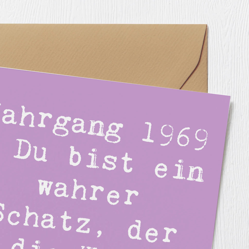 Deluxe Karte Spruch 1969 Geburtstag Schatz Hochwertige Klappkarte, Klappkarte, Hochzeitskarte, Geburtstagskarte, Hochwertige Grußkarte, Glückwunschkarte, Karte, Grußkarte, Einladungskarte, Geburtstag, Geburtstagsgeschenk, Geschenk