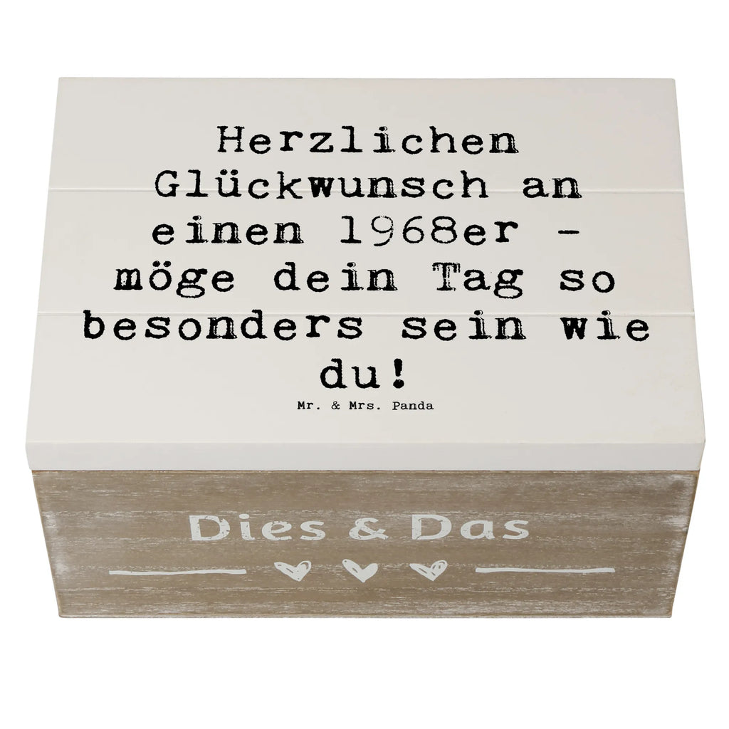 Wooden chest Saying Herzlichen Glückwunsch an einen 1968er - möge dein Tag so besonders sein wie du! Schatzkiste, Geschenkbox, Dekokiste, Schatulle, Erinnerungsbox, Aufbewahrungsbox, Holzkiste, Erinnerungskiste, Truhe, Geschenkdose, XXL, Kiste, Geburtstag, Geburtstagsgeschenk, Geschenk