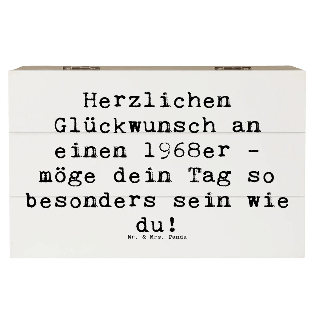 Wooden chest Saying Herzlichen Glückwunsch an einen 1968er - möge dein Tag so besonders sein wie du! Schatzkiste, Geschenkbox, Dekokiste, Schatulle, Erinnerungsbox, Aufbewahrungsbox, Holzkiste, Erinnerungskiste, Truhe, Geschenkdose, XXL, Kiste, Geburtstag, Geburtstagsgeschenk, Geschenk