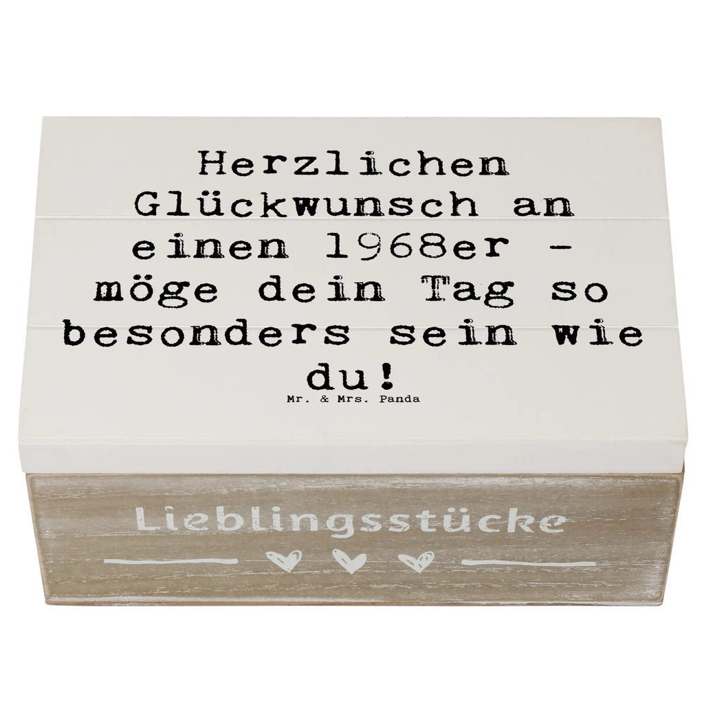 Wooden chest Saying Herzlichen Glückwunsch an einen 1968er - möge dein Tag so besonders sein wie du! Schatzkiste, Geschenkbox, Dekokiste, Schatulle, Erinnerungsbox, Aufbewahrungsbox, Holzkiste, Erinnerungskiste, Truhe, Geschenkdose, XXL, Kiste, Geburtstag, Geburtstagsgeschenk, Geschenk
