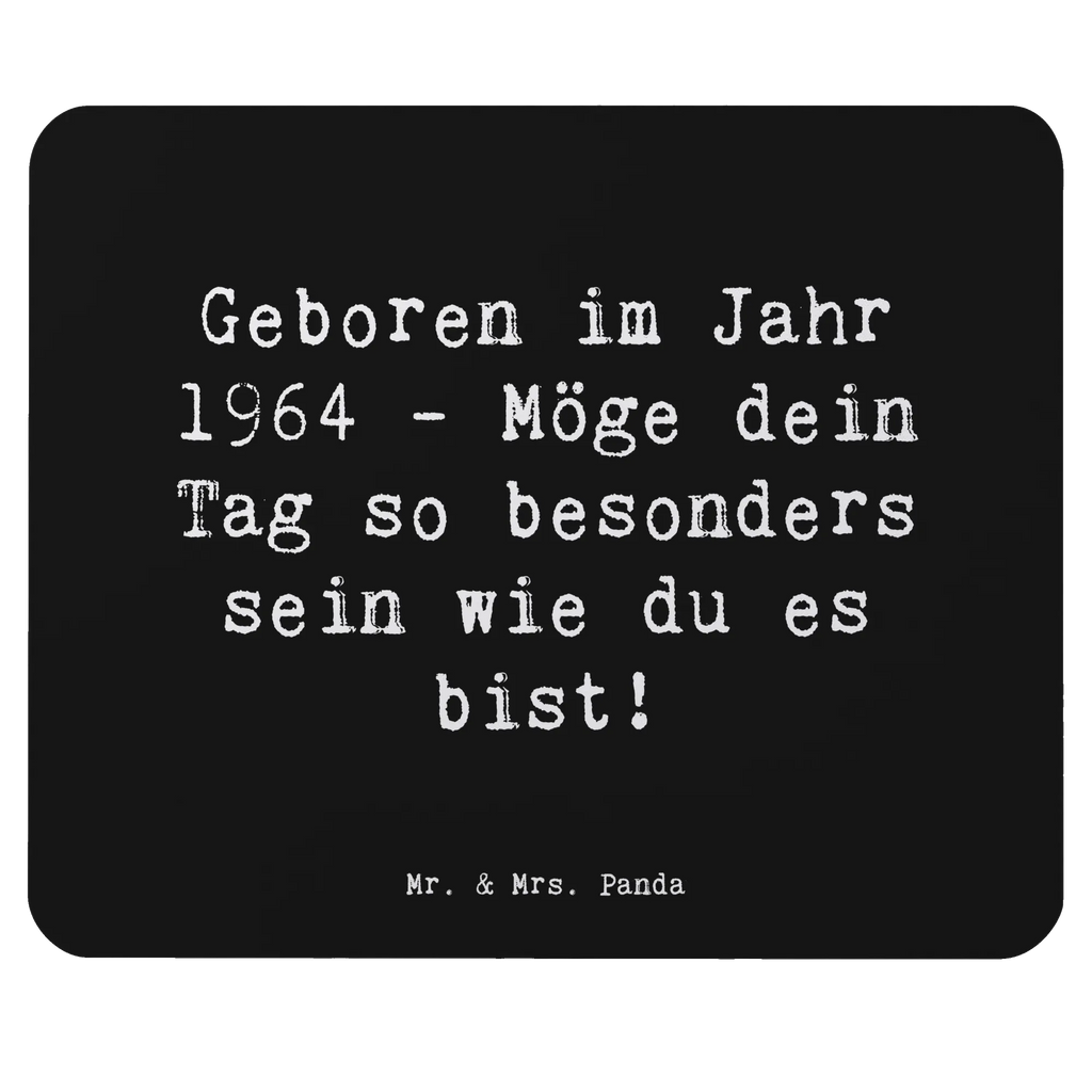 Mouse mat Saying Geboren im Jahr 1964 - Möge dein Tag so besonders sein wie du es bist! Büroausstattung, Mauspad Büro, PC Zubehör, Computer zubehör, Mauspad, Arbeitszimmer, Einzigartiges Mauspad, Mausunterlage, Designer Mauspad, Mousepad, Geburtstag, Geburtstagsgeschenk, Geschenk