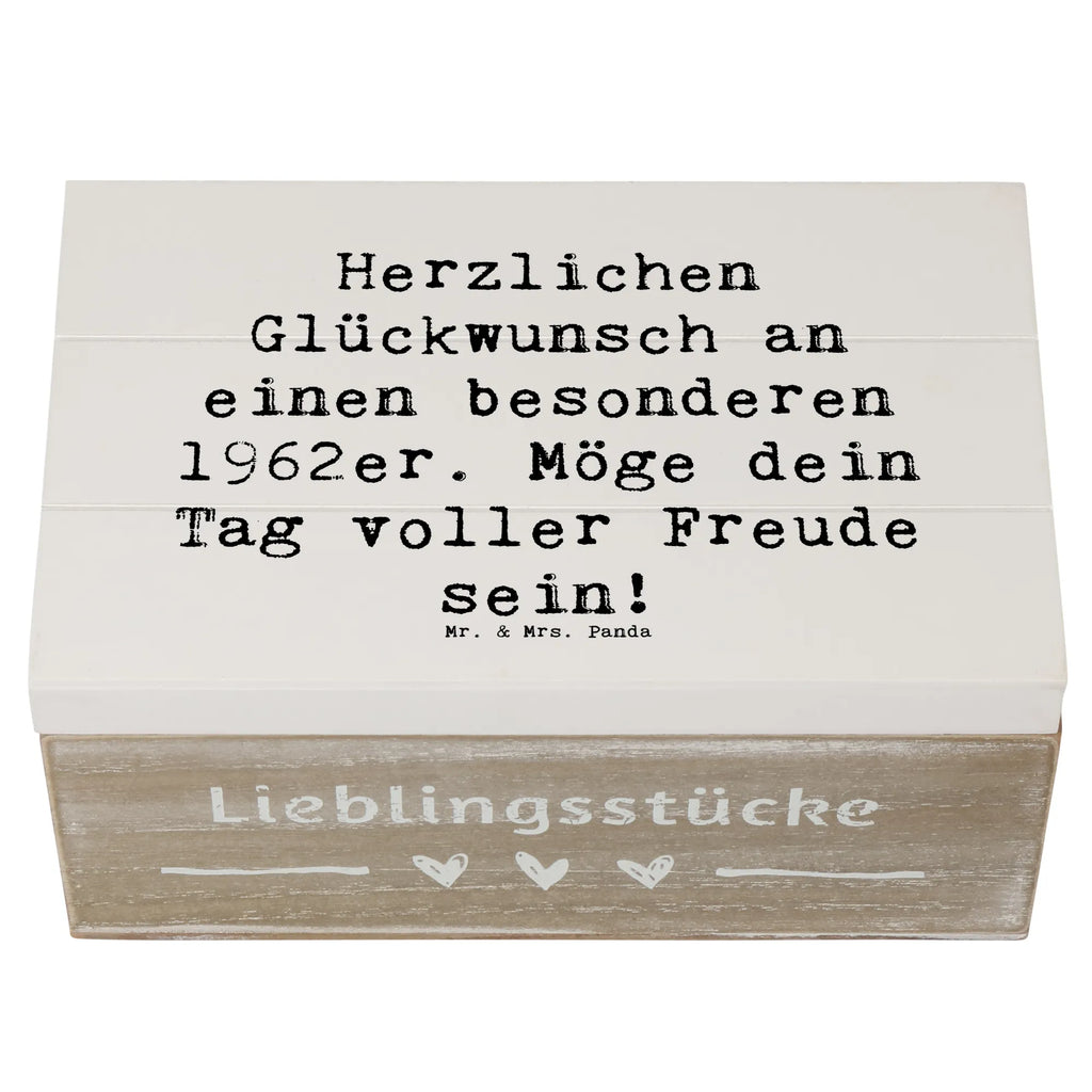 Holzkiste Spruch 1962 Geburtstag Geschenkbox, Geschenkdose, XXL, Erinnerungskiste, Erinnerungsbox, Kiste, Dekokiste, Truhe, Schatulle, Holzkiste, Aufbewahrungsbox, Schatzkiste, Geburtstag, Geburtstagsgeschenk, Geschenk