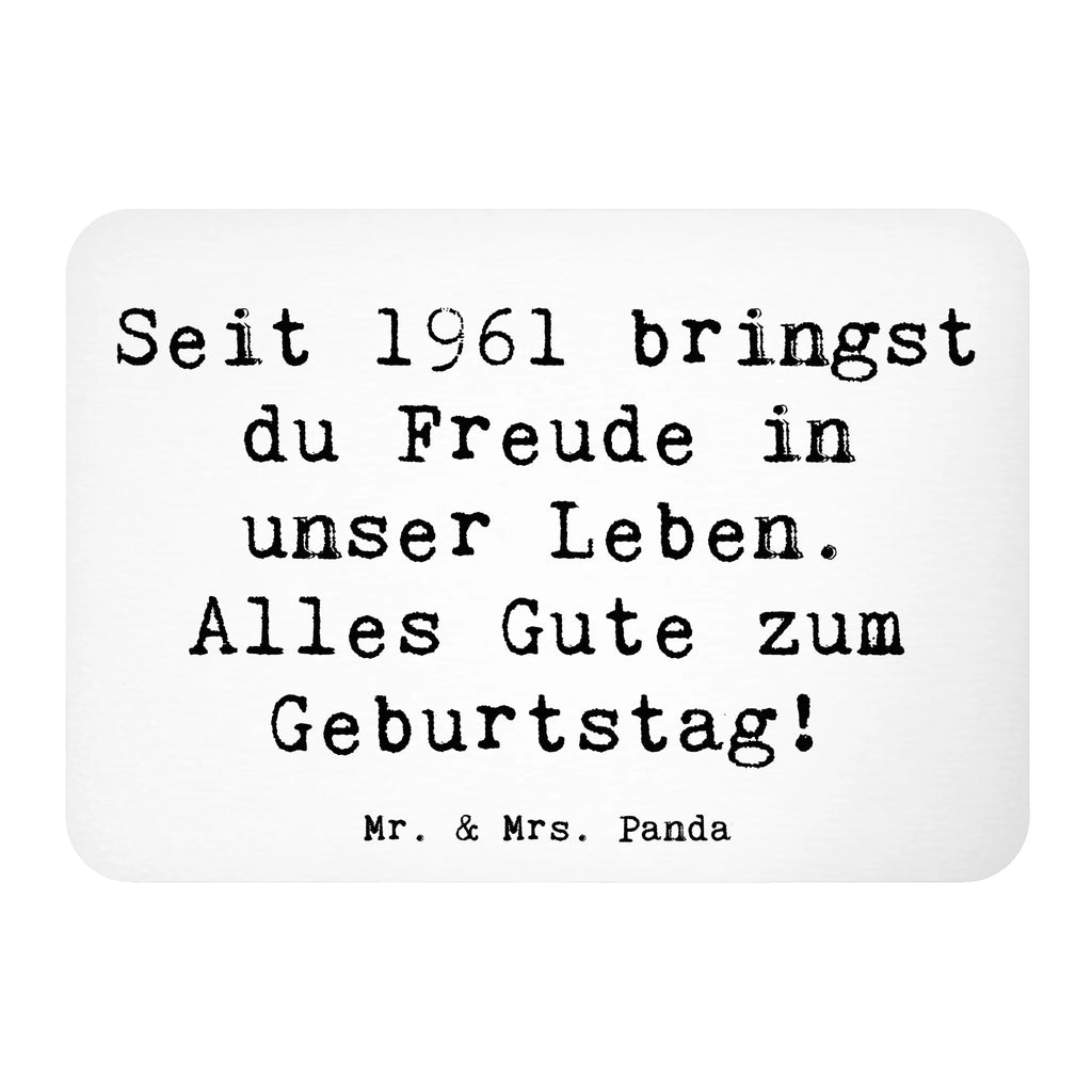 Magnet Spruch 1961 Geburtstag Whiteboard Magnet, Souvenir Magnet, Kühlschrankmagnet, Motivmagnete, Pinnwandmagnet, Notiz Magnet, Dekomagnet, Kühlschrank Dekoration, Geburtstag, Geburtstagsgeschenk, Geschenk